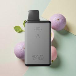 Adalya AD 10000 Adalya Mint Punkt Grå Rom Aluminium 650 mAh