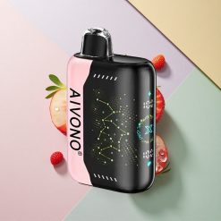 Aivono Aim Boom 25000 Jordbær B Pop 650mAh 0% Nikotin