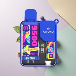 Aivono Aim Tank 9500 Blåbringebær 650mAh 5% Nikotin