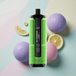 Al Fakher Crown Bar 15K Hypermax Blå Bringebær Lemonade 600mAh 6mg Nikotin