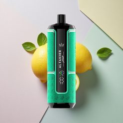 Al Fakher Crown Bar 15K Hypermax Sitronmynte med 600mAh og 22ml