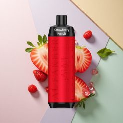 Al Fakher Crown Bar 8000 Crystal Jordbær Punch 5mg Nikotin 600mAh