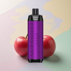 Al Fakher Crown Bar 8000 Crystal Kirsebærfest med 600mAh og 18ml