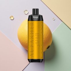 Al Fakher Crown Bar 8000 Crystal Mango Is med 5mg nikotin og 600mAh