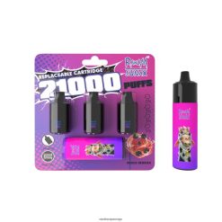 blandede bær RandM Sunax 21000 luftstrømkontroll pod utskiftbar vape enhet 1 stk 4L8N2H270 - RandM vape sale