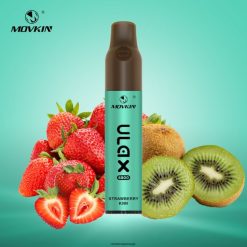 jordbær kiwi RandM Movkin Ulax 6800 (keramisk spole) oppladbar engangs vape pod-enhet 4L8N2H66 - RandM shop vape