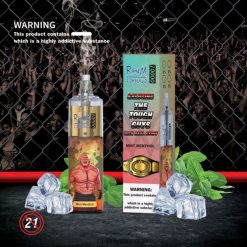 mynte mentol RandM Tornado 10000 luftstrømkontroll vape enhet 1 stk 4L8N2H110 - RandM vape sale