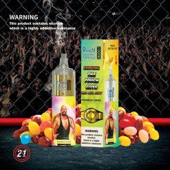 regnbuegodteri RandM Tornado 10000 luftstrømkontroll vape enhet 1 stk 4L8N2H116 - RandM shop vape