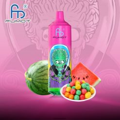 vannmelon tyggegummi Fumot RandM Tornado 9000 pro vape-enhet med batteri og ejuice-skjerm versjon 1 4L8N2H202 - RandM oslo